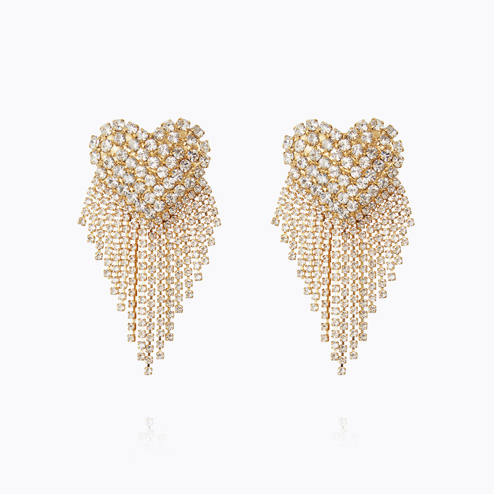 Cordelia Crystal Earrings for Women - Elegant Dangle Drop Earrings for Party, Wedding & Evening Wear