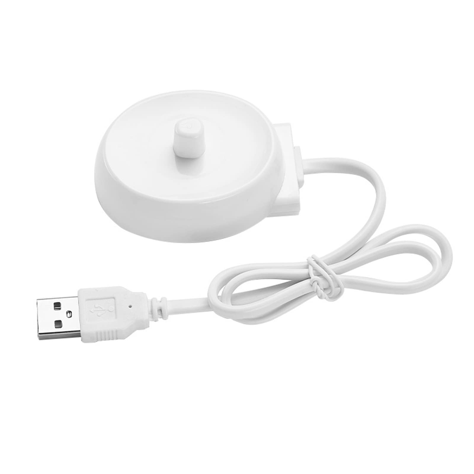 Oral-B Electric Toothbrush USB Charger - Braun Toothbrush Travel Charging Base, Waterproof Inductive Charger Model 3757 | Portable for Home & Travel Use