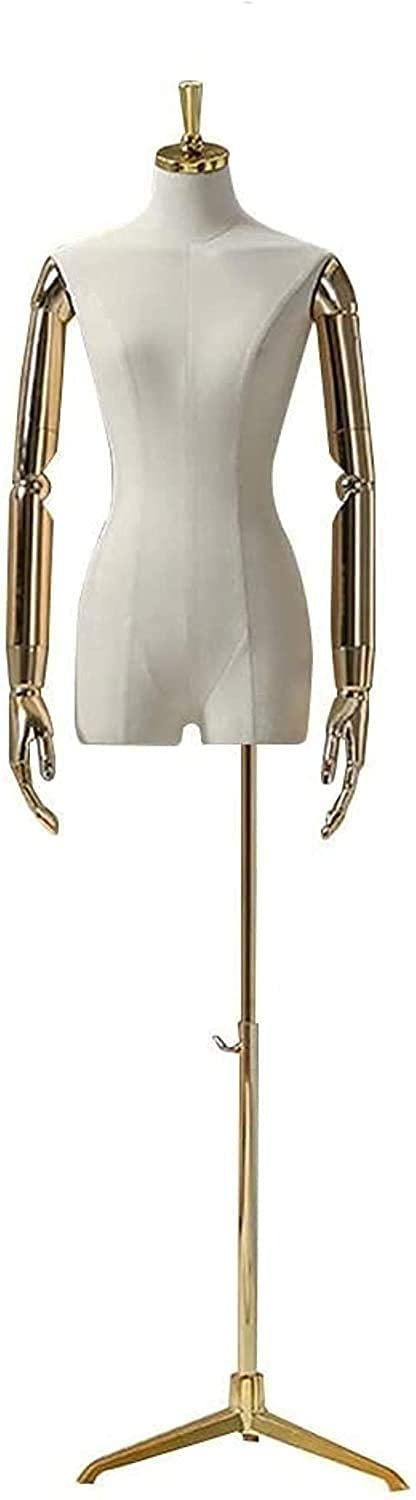Female Dress Form Mannequin Torso - Adjustable Sewing Dressmaker Dummy for Fashion Design, Tailoring, and Clothing Display | Perfect for Boutiques, Studios, and DIY Sewing Projects