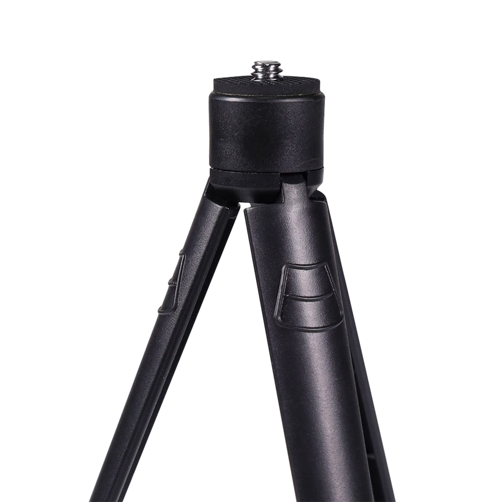 1/4 Inch Screw Mini Tripod - Lightweight Portable Phone & Camera Stand for Camping, Vlogging, Outdoor Photography - Desktop Tripod with Adjustable Phone Holder for Indoor/Outdoor Use