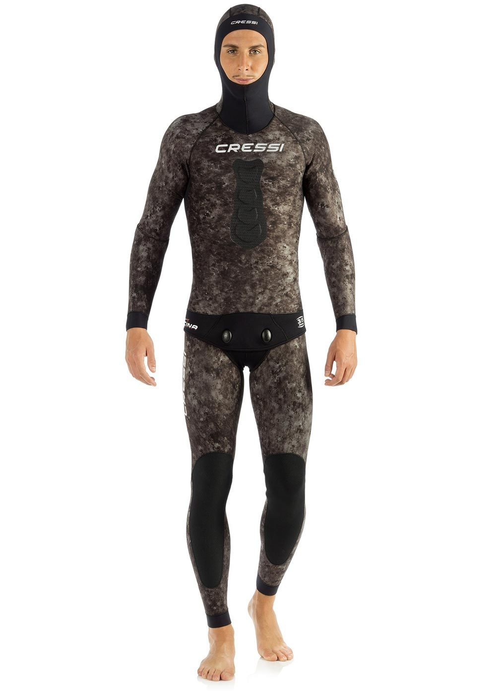Cressi Men's Tracina 3.5mm Open Cell 2-Piece Wetsuit for Scuba Diving, Snorkeling & Water Sports | Thermal Protection & Comfort