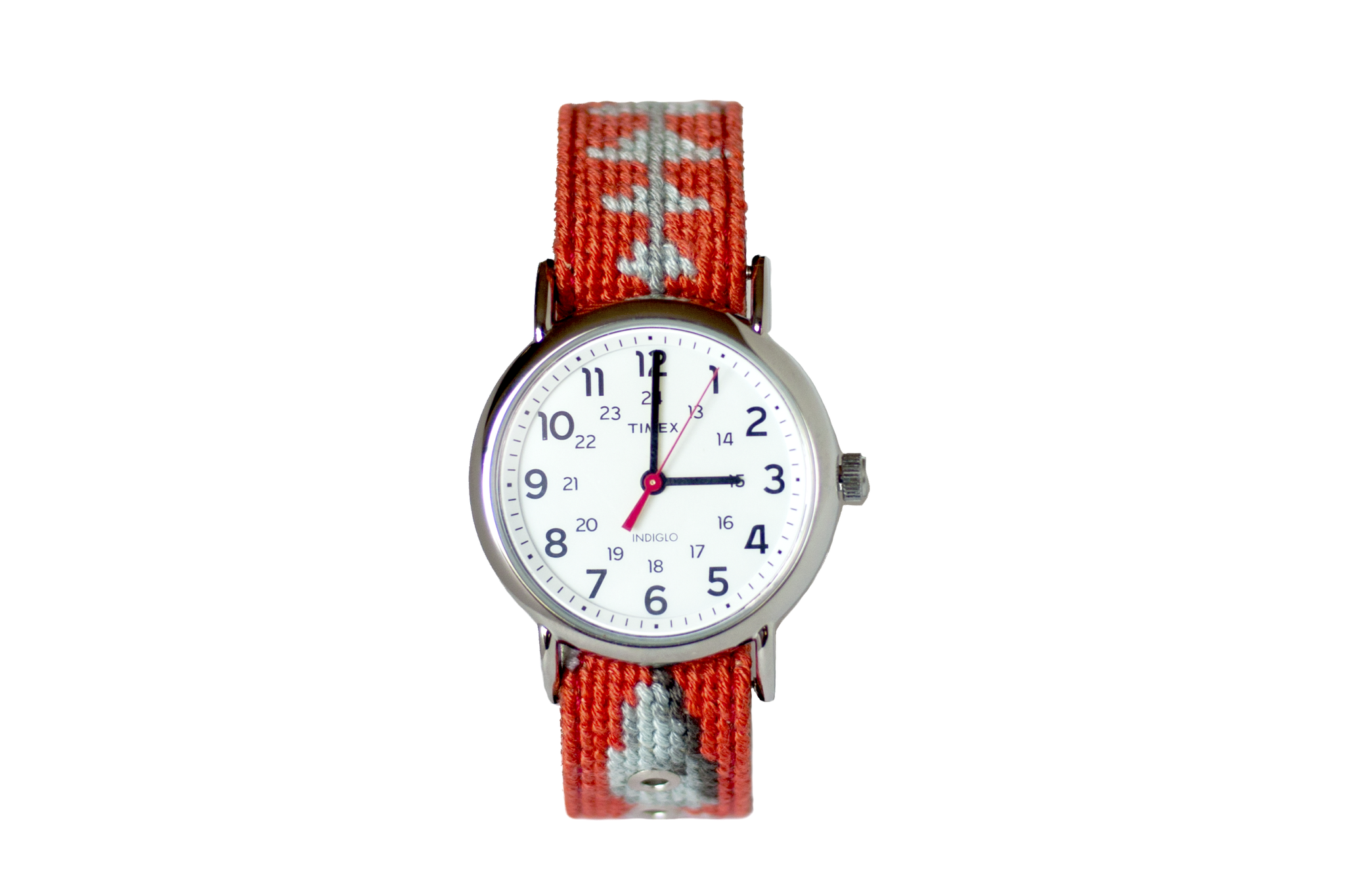 Premium Bonefish Needlepoint Watch Strap with Timex Watch Face – Durable & Stylish Replacement Band for Timex Watches – Perfect for Casual, Outdoor, and Water Activities