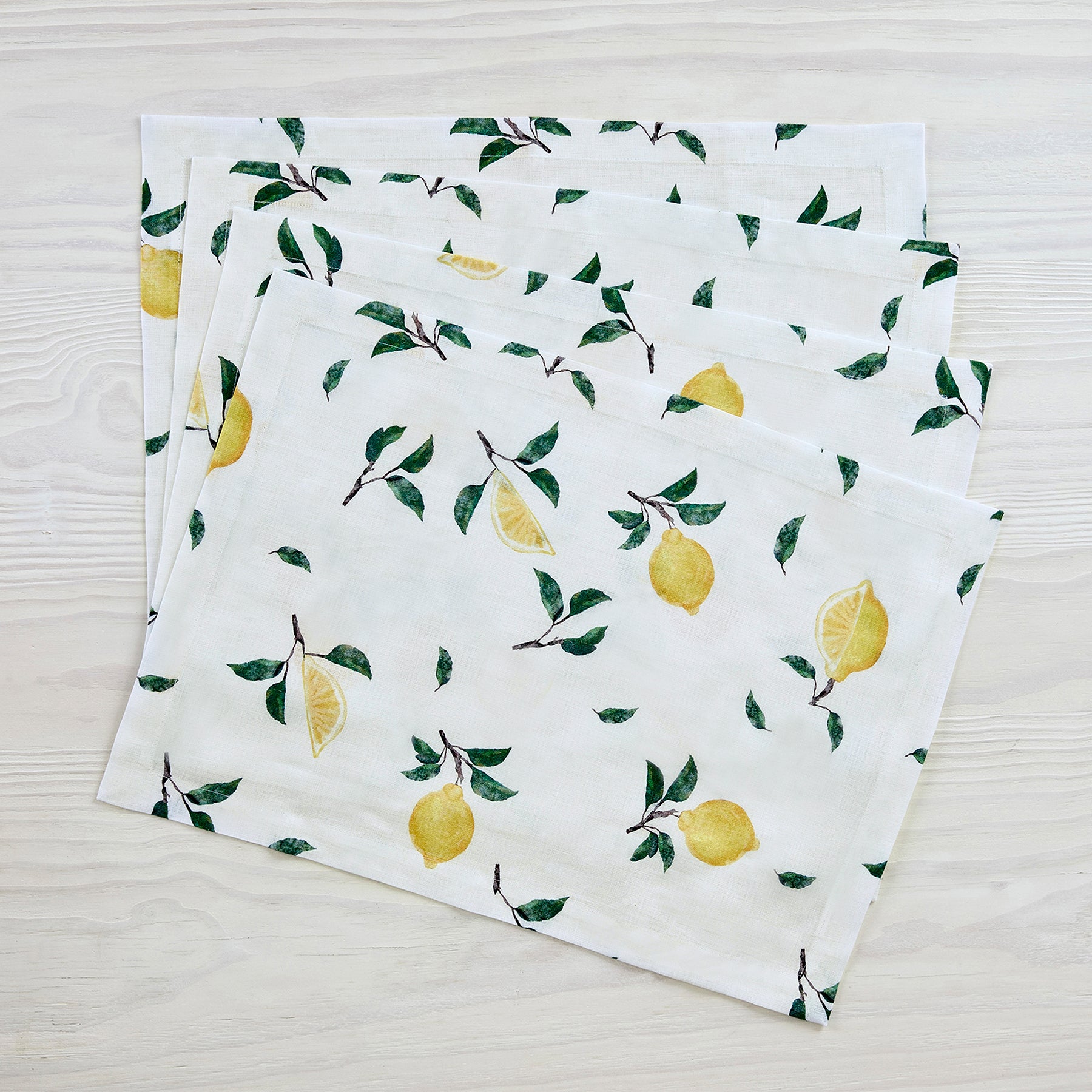 Botanical Lemon/Off White