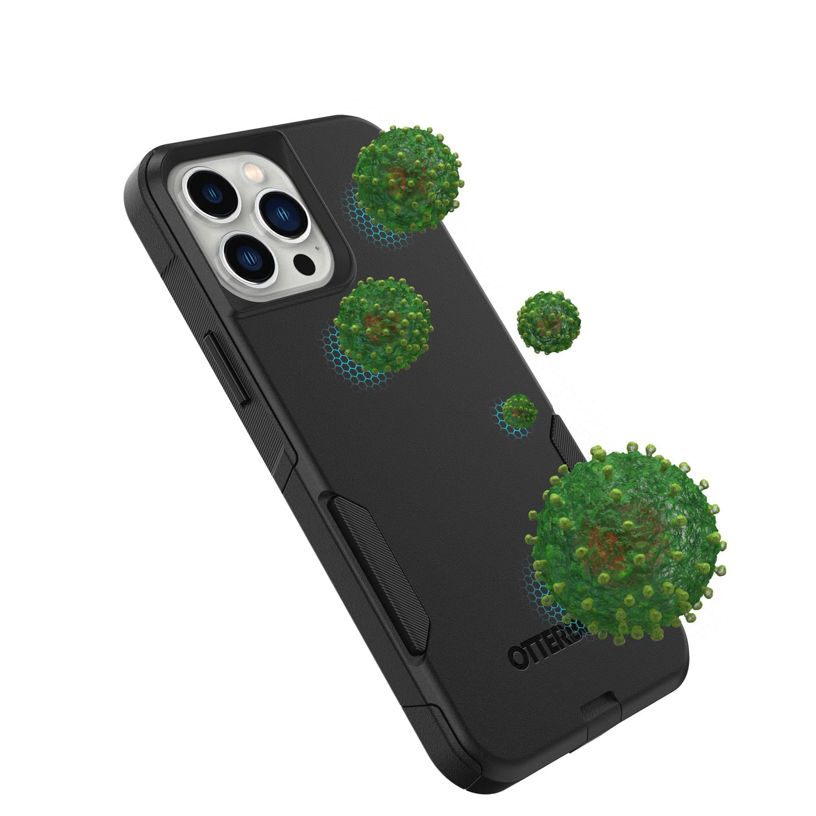 OtterBox Commuter Series Case for iPhone 13 Pro Max & iPhone 12 Pro Max - Slim, Tough, Black Protective Phone Cover with Port Protection | Business & Bulk Packaging | Perfect for Daily Use, Work & Outdoor Activities
