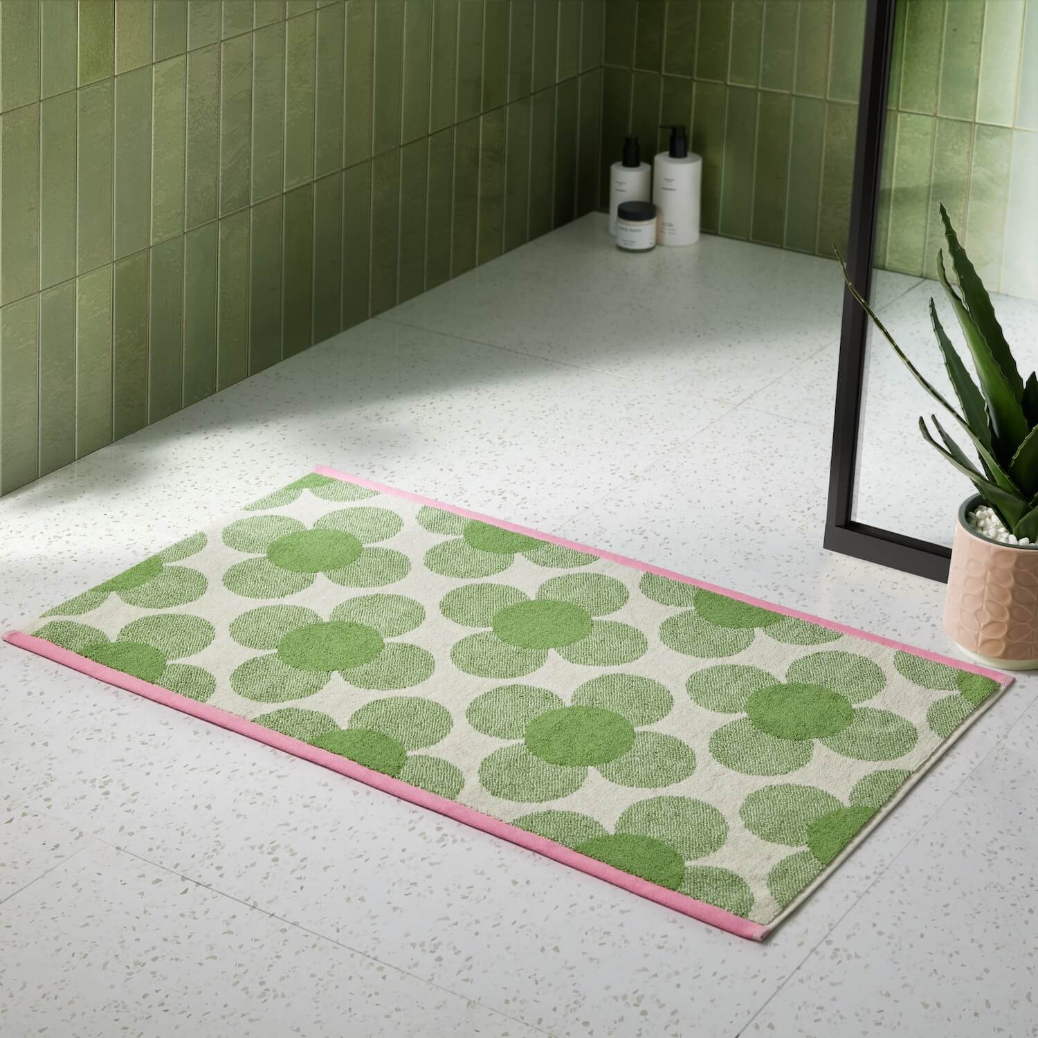 Vintage Floral Kitchen Towels with Clover Design - Soft & Absorbent Cotton Dish Towels for Cooking, Cleaning & Home Decor
