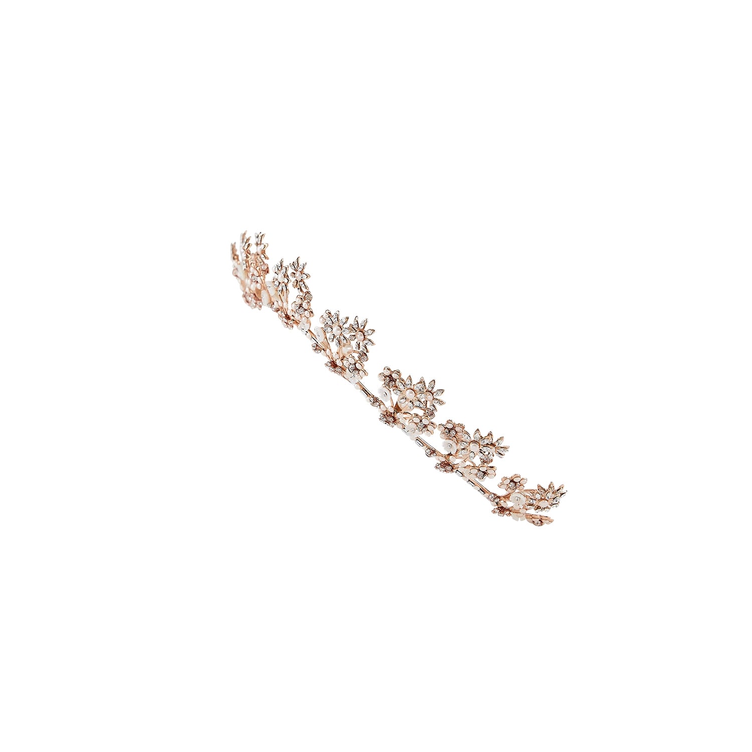 Rosanette Crown - Elegant Rhinestone Tiara for Women, Bridal Hair Accessories, Prom Queen Headpiece, Wedding & Special Occasion Jewelry (Perfect for Brides, Prom, Pageants & Formal Events)
