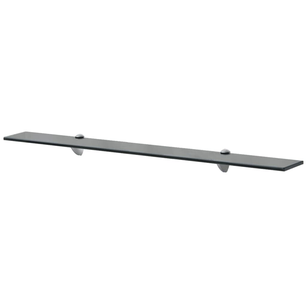 Clear Glass Floating Wall Shelf - 35.4