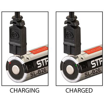 Streamlight 2-Pack 18650 2600mAh USB Rechargeable Lithium Batteries - Perfect for Flashlights, Vape Mods & Power Tools
