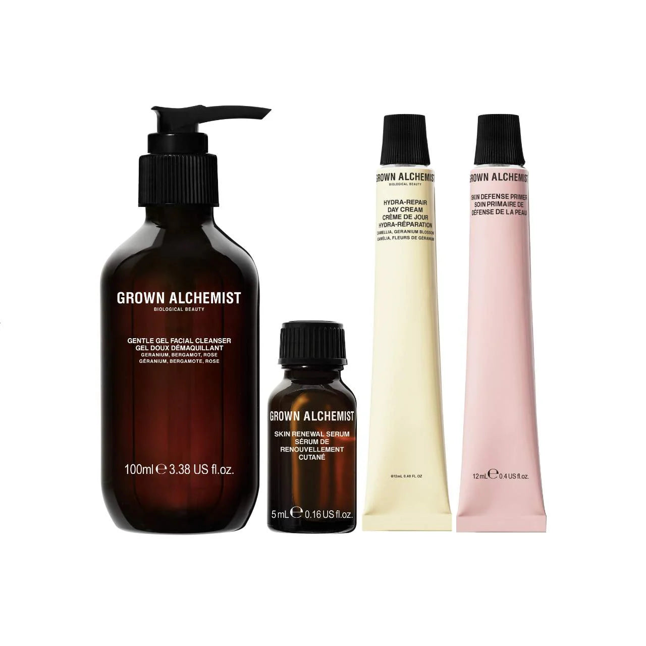 Grown Alchemist Skin Barrier Essentials Kit - Hydrating & Repairing Skincare Set for Dry & Sensitive Skin - Perfect for Night Routine & Travel Skincare