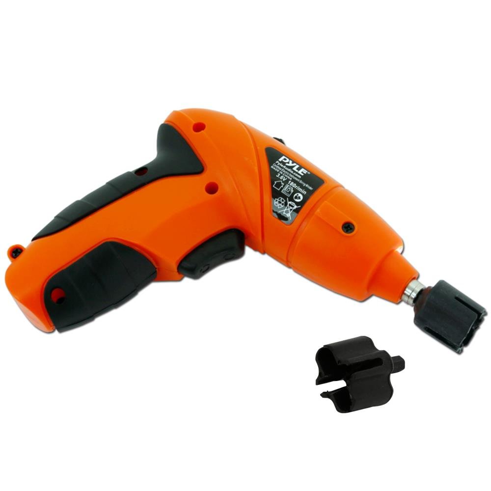 Pyle Wireless Electric Guitar String Winder - Universal Rechargeable Guitar String Winder with Built-in LED Lights & Battery - Compatible with All Guitar Brands - Perfect for Guitar Maintenance & String Changing at Home or Studio