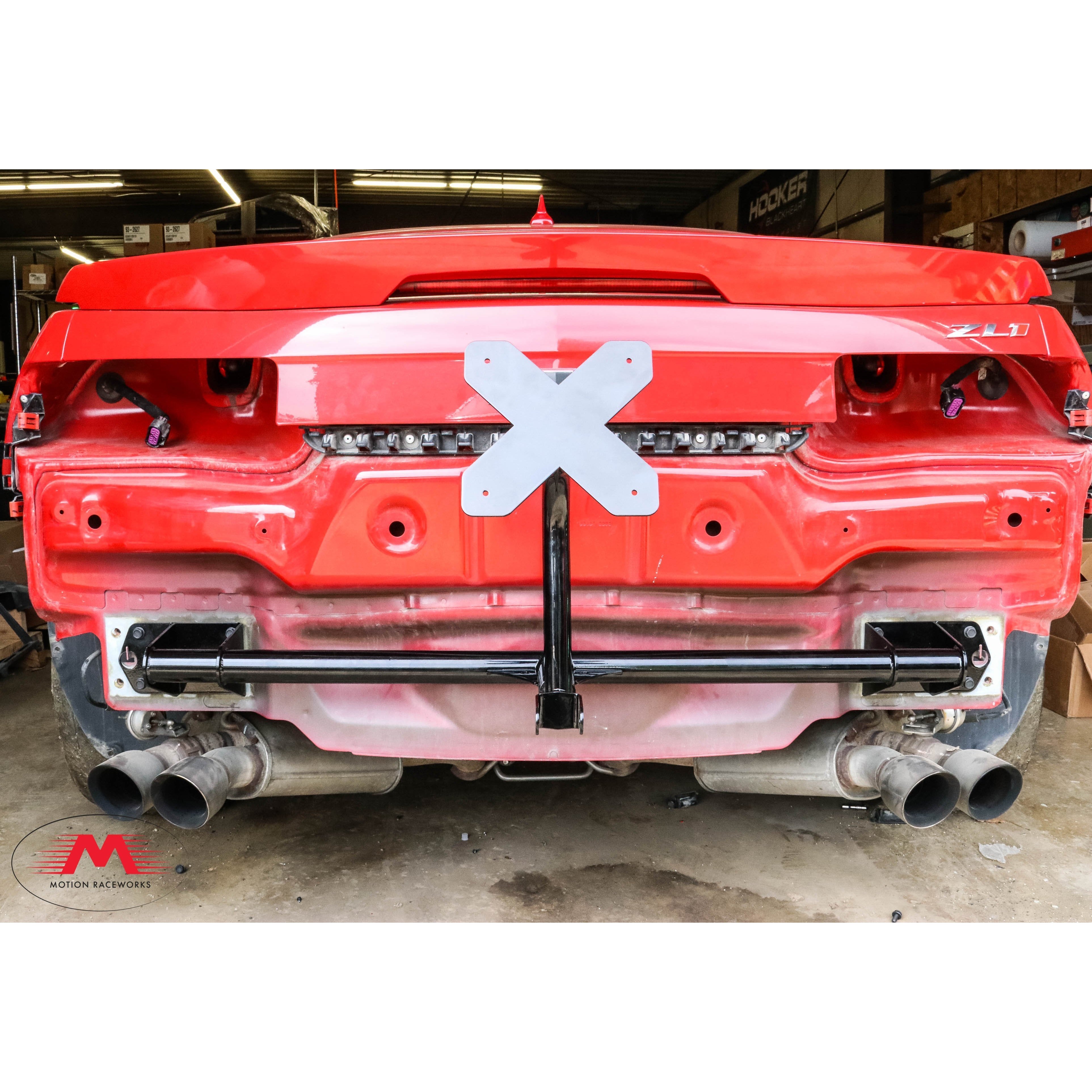 2010-2015 5th Generation Chevy Camaro Parachute Mount Bracket - Compatible with 14-190 Models | Drag Racing, Track Use & Show Car Accessories