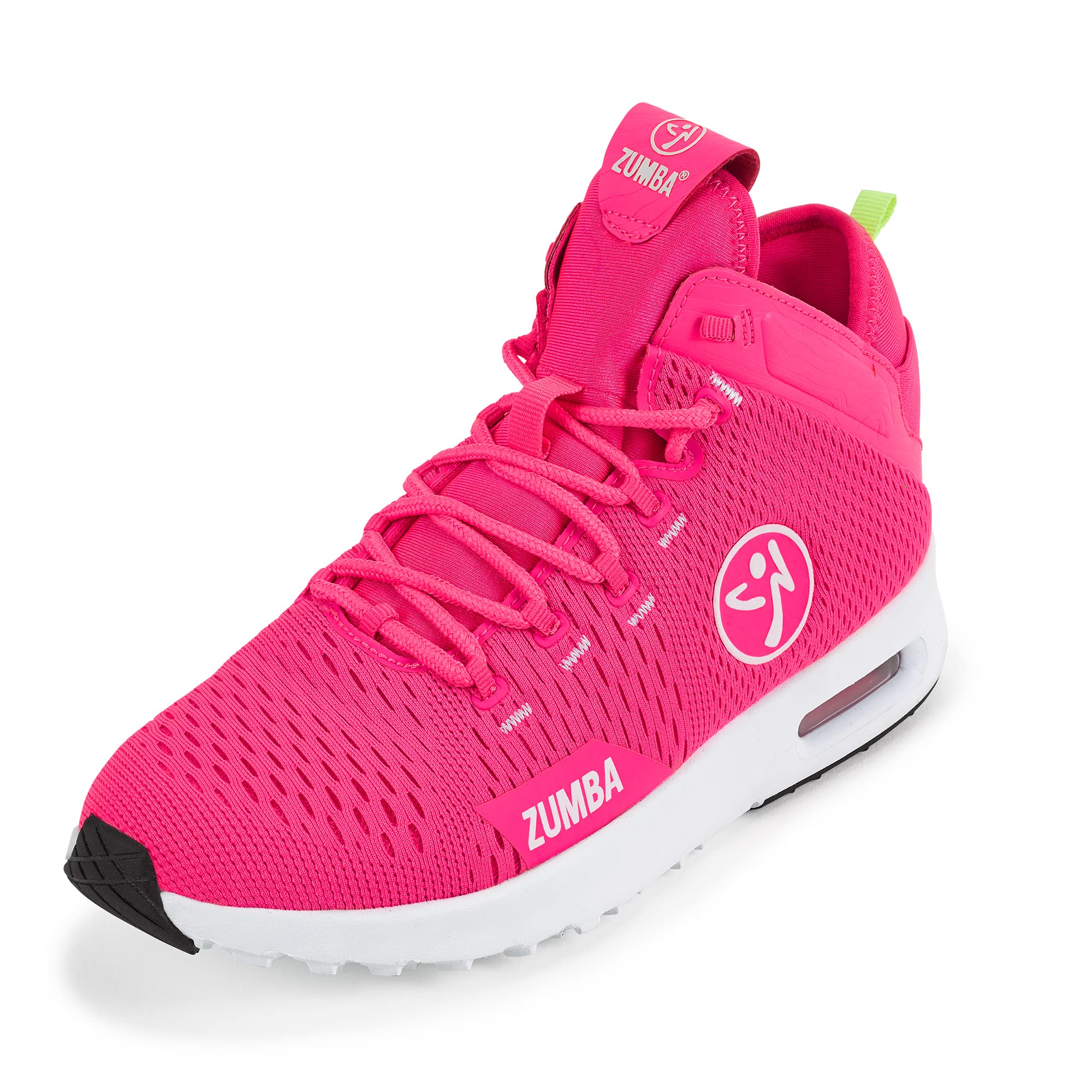 ZUMBA Air Funk Women's Dance Shoes - Mid-Top Fitness Sneakers for Zumba, Jazzercise & Aerobics - Lightweight Breathable Workout Shoes for Dance Classes & Gym Training