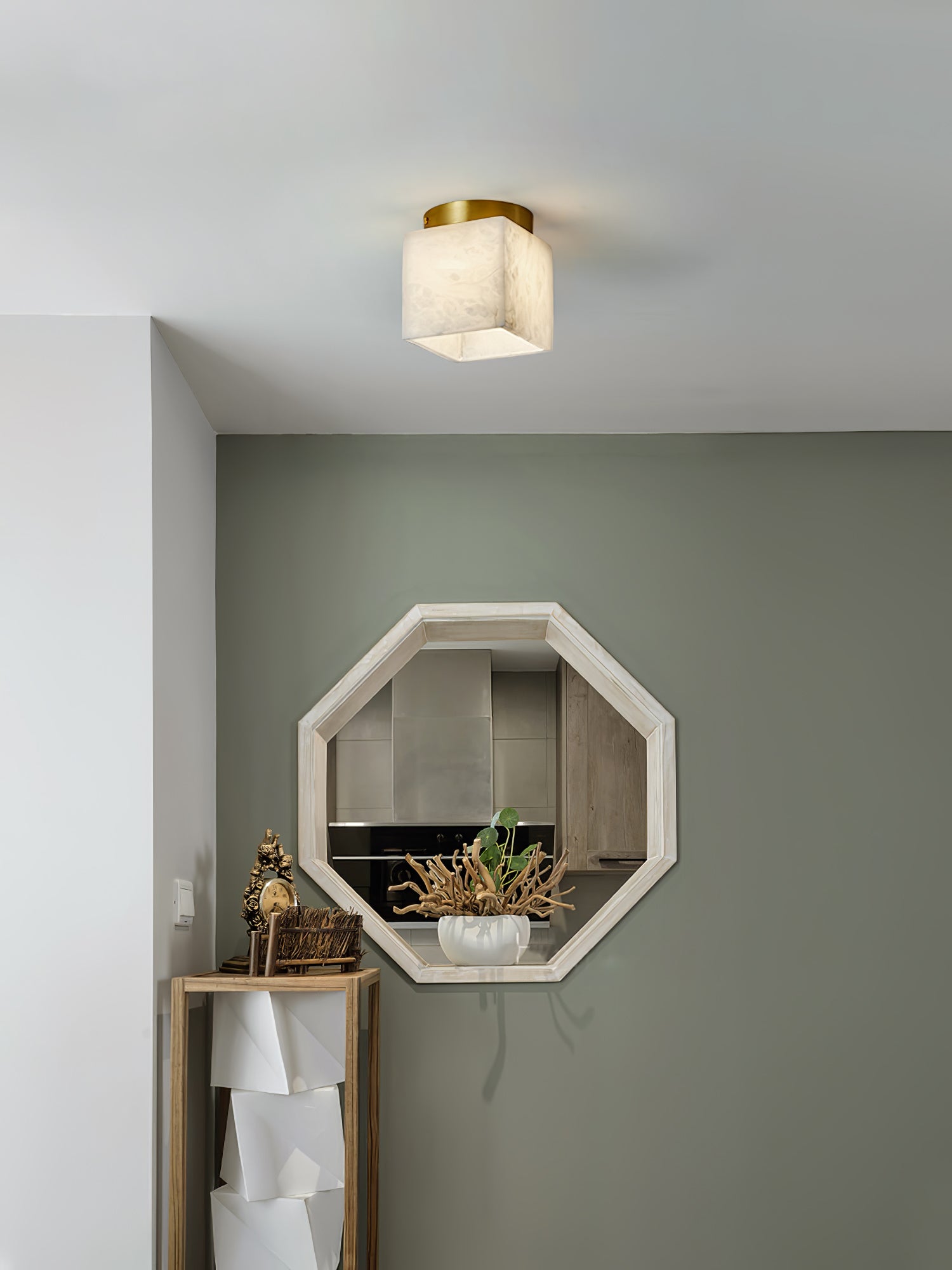Modern Hudson Valley Ceiling Lamp - Energy Efficient LED Lighting Fixture for Bedroom, Living Room & Dining Room | Elegant Home Decor