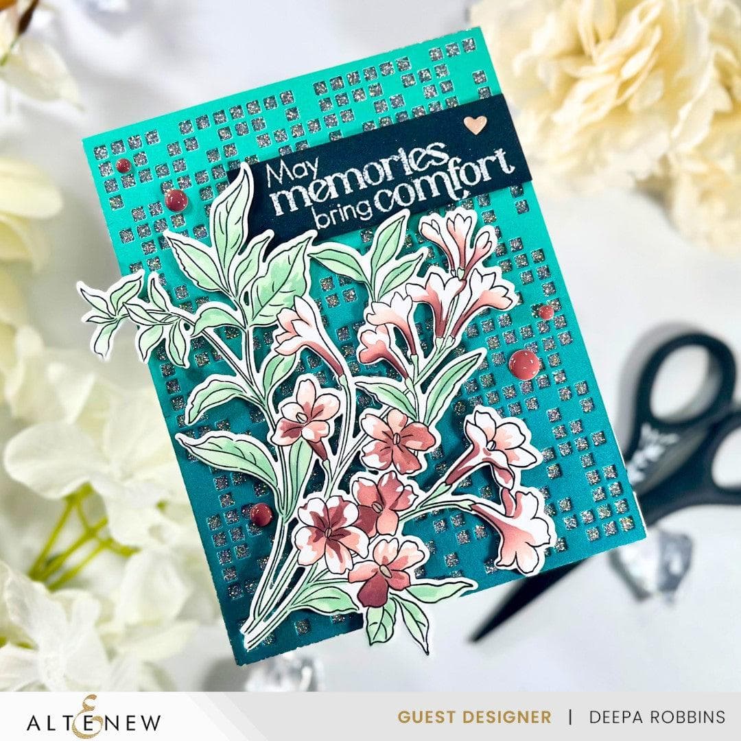 Exotic Tuberose Die Set for DIY Garden Crafts - Perfect for Scrapbooking, Card Making, and Floral Arrangements