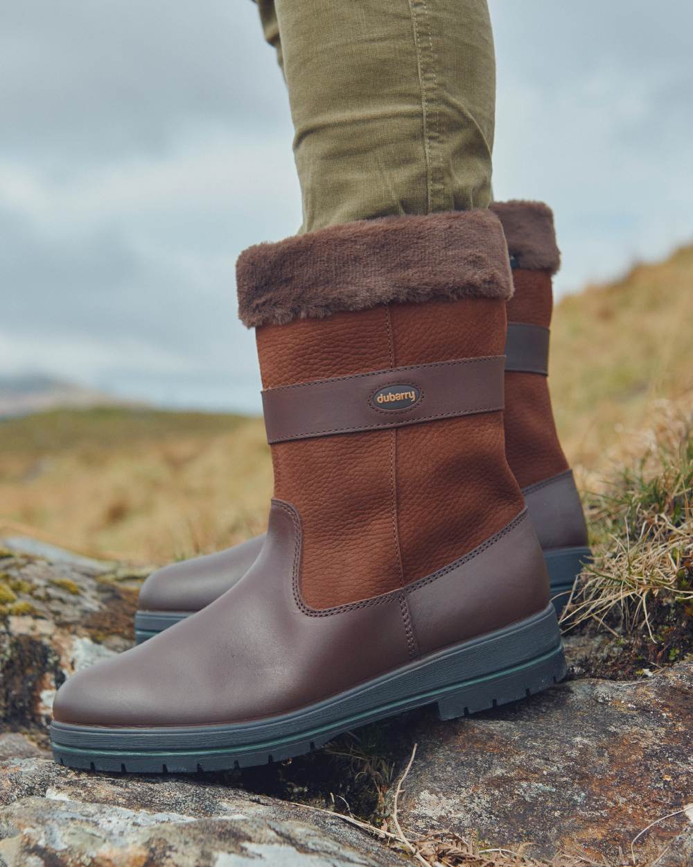 Dubarry Foxrock Waterproof Leather Country Boots for Women - Stylish & Durable Riding & Outdoor Walking Boots - Perfect for Equestrian, Hiking & Countryside Adventures