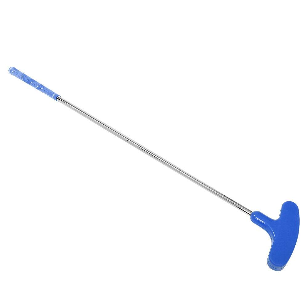 35 Inch Mini Golf Putter for Kids - Double Way Rubber Design (Left & Right Handed) - Blue - Perfect for Indoor/Outdoor Practice & Family Fun