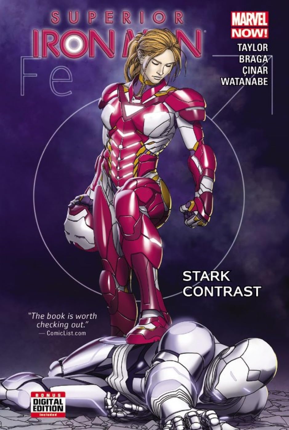 Superior Iron Man 2: Stark Contrast - Marvel Comics Graphic Novel | Superhero Action Adventure Story | Perfect for Marvel Fans & Comic Book Collectors | Great Gift for Birthday & Holidays