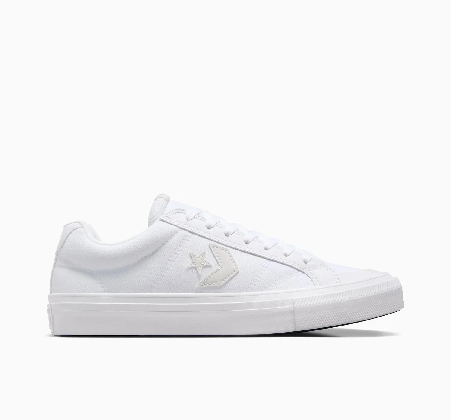 Converse Men's Low Top White Sneakers - Classic Sport Shoes for Casual Wear, Running & Street Style