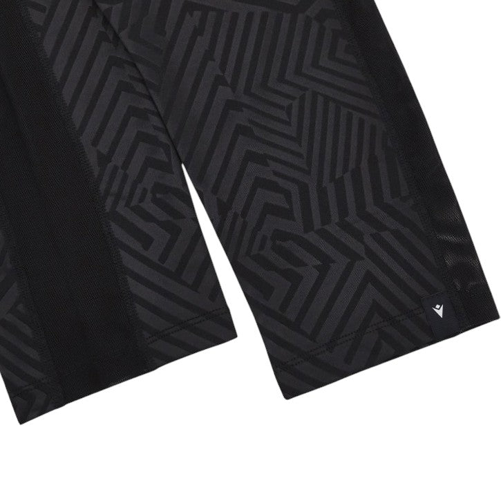 Malgrats Women's 7/8 High Waist Yoga Leggings - Black - Breathable Workout Pants for Running, Gym & Lounge Wear
