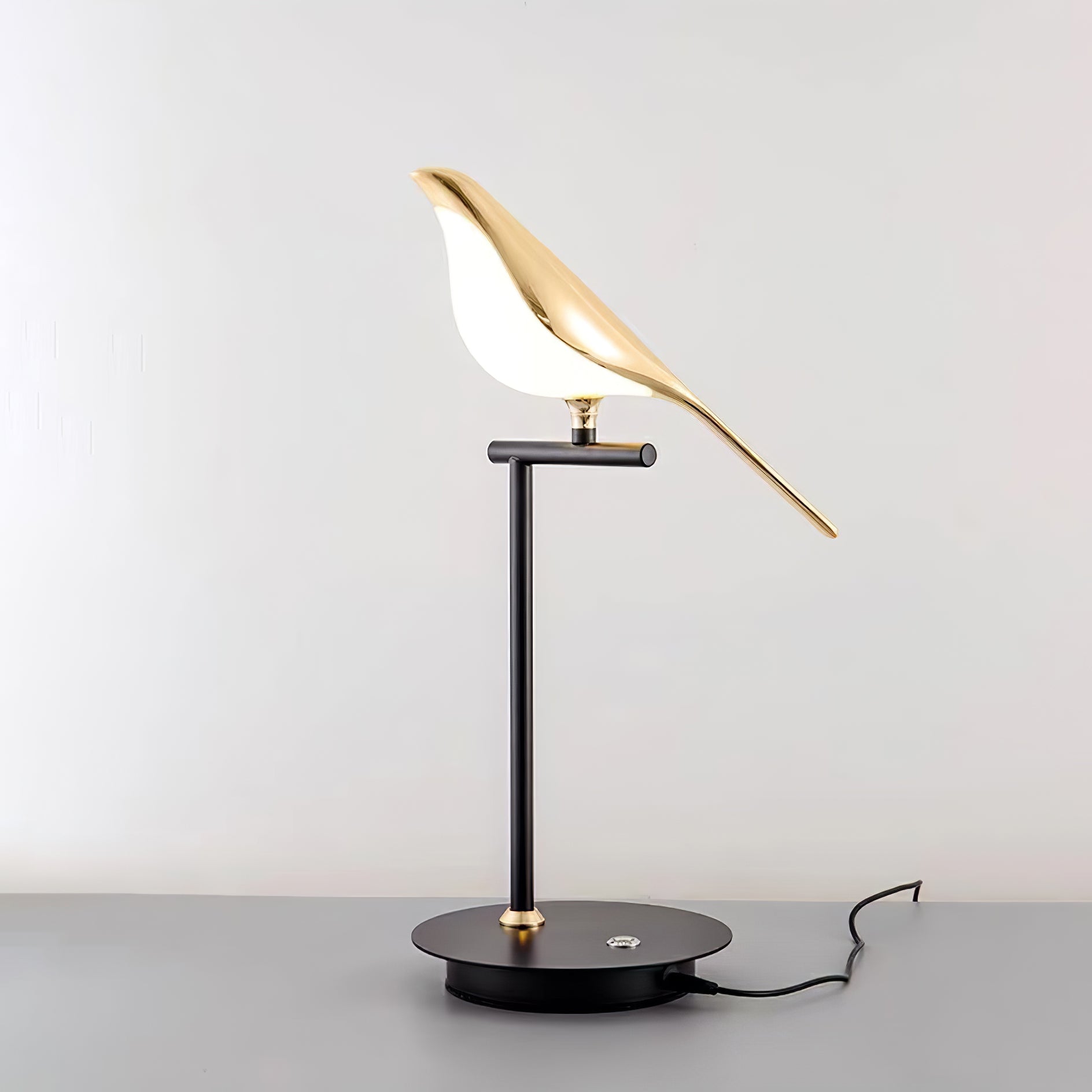Magpie Perch Table Lamp - Modern Decorative Lighting for Bedroom, Living Room & Office - Stylish Home Decor Accent Light