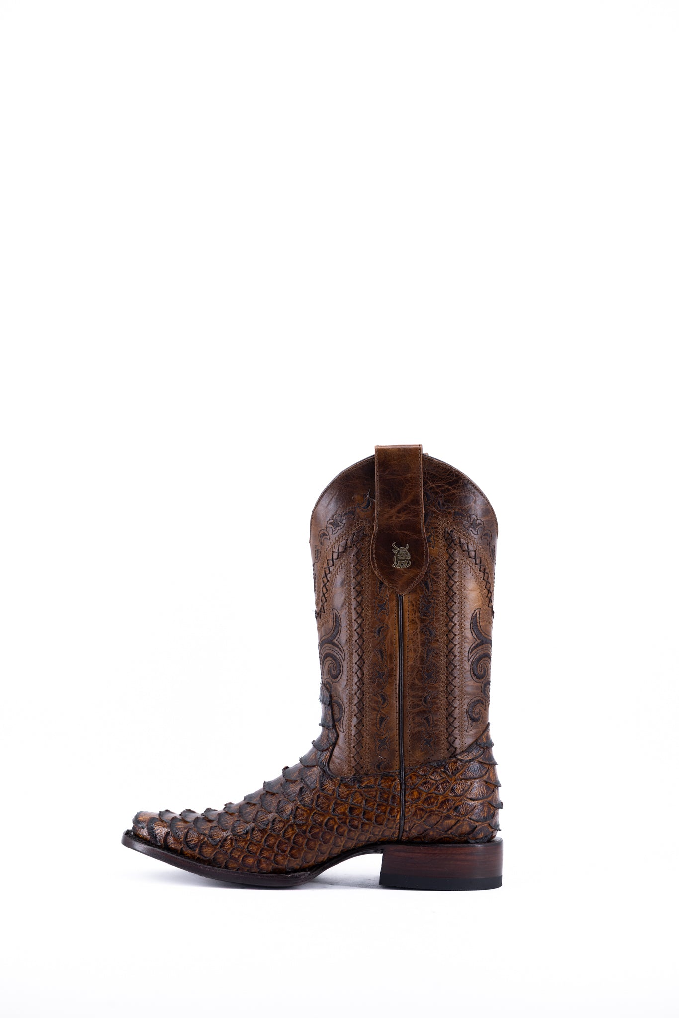 Python Rodeo Toe Cowboy Boots for Men - Western Style Cowboy Boots with Pointed Toe - Perfect for Rodeo, Country Music Festivals & Western Fashion