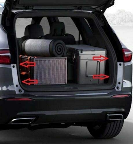 Premium Rear Trunk Organizer Cargo Net for Buick Enclave 2018-2023 | Heavy Duty Mesh SUV Storage Organizer | Envelope Style Vehicle Carrier | Perfect for Road Trips & Grocery Hauling