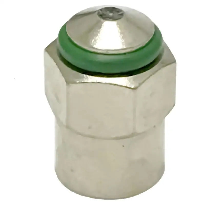 IR Green Chrome Caps & O-Ring Set (10-Pack) - Durable Sealing Solution for Plumbing, Automotive, and Industrial Applications
