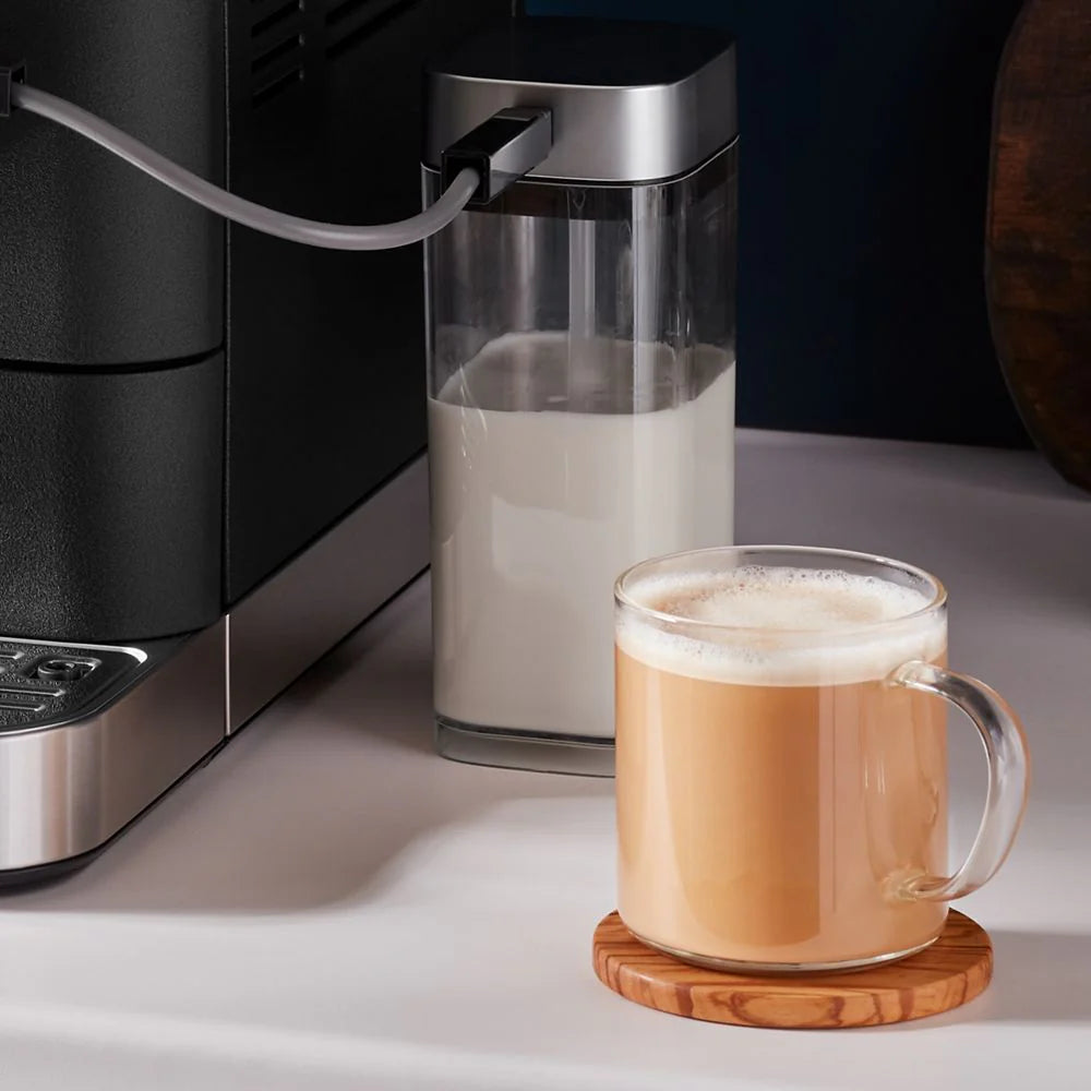 KitchenAid 26.7 Oz Milk Frother Pitcher with Hose & Lid - Compatible with KF6, KF7, KF8 Automatic Espresso Machines - Perfect for Lattes, Cappuccinos & Hot Chocolate at Home or Cafe