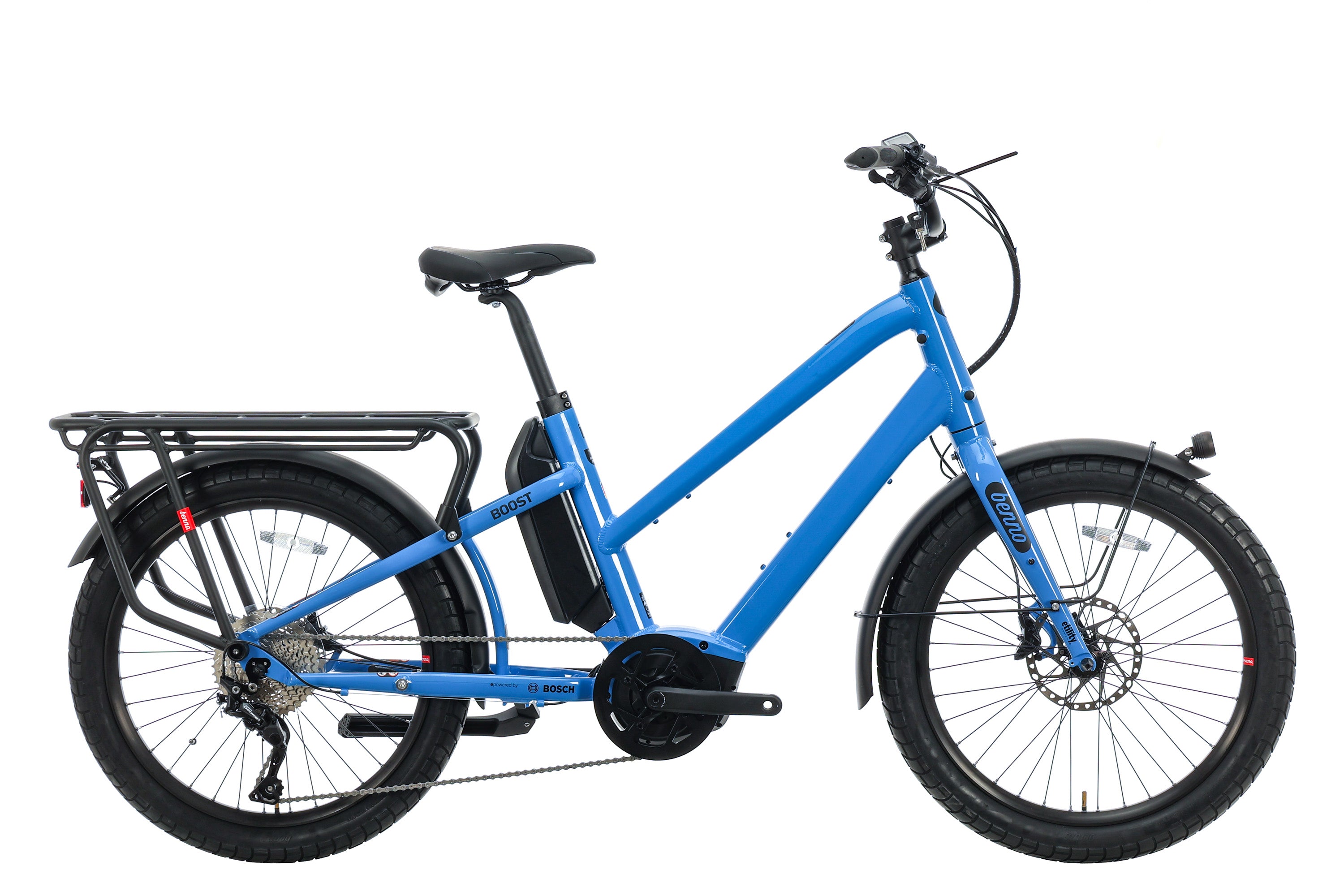 Benno Boost E 10D Class 1 Electric Bike with Bosch Performance Line Motor - Step Through Utility E-Bike for Commuting & Urban Riding (2023 Model, One Size) - Perfect for City Travel & Grocery Hauling