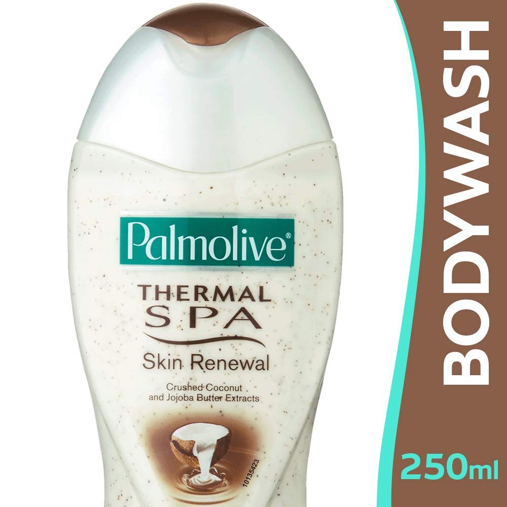 Palmolive Body Wash Aroma Absolute Relax Shower Gel 750ml Pump & Coconut Joy Body Wash 250ml Bottle - Crème Exfoliator with Apricot Seeds & Jojoba Butter - Perfect for Spa Day, Relaxation & Moisturizing Skin Care