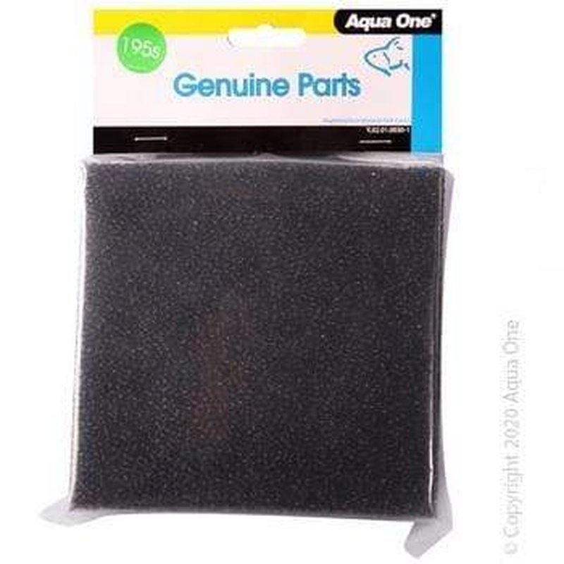 Aqua One Sponge Filter 2-Pack for Aquariums - IFXE 200 Model (25195s) | Ideal for Freshwater & Saltwater Fish Tanks, Shrimp Tanks & Aquatic Plant Setups