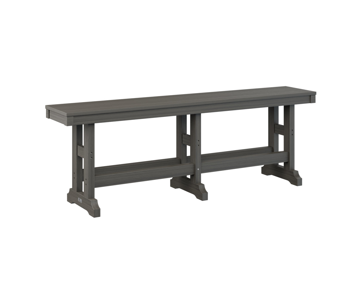 Berlin Gardens Garden Classic 66-Inch Outdoor Counter Height Bench - Perfect for Patio, Deck, Garden & Backyard Dining