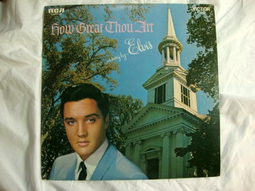 Elvis Presley - How Great Thou Art Gospel Music CD | Vintage Christian Hymns Collection | Perfect for Worship, Church Services & Inspirational Listening