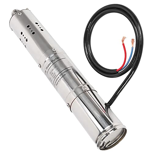 Submersible Solar Water Pump with Over Voltage Protection - Brushless DC Motor, Wide Voltage Range for Fish Tanks & Aquariums (S243T-40 Leaning Tower Design) | Perfect for Home Aquariums, Garden Ponds & Hydroponic Systems