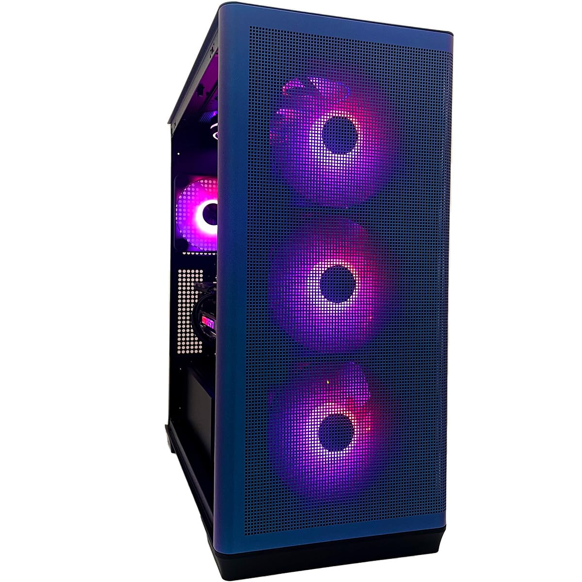 Ginger6 Gaming PC Desktop 14ZI2C-PX - Intel Core i7 14700KF, RTX 4060 Ti 8GB, 1TB NVMe SSD, 32GB DDR5, Z790, Wi-Fi 6E, Liquid Cooling, Win 11 - Perfect for 4K Gaming, Streaming & VR