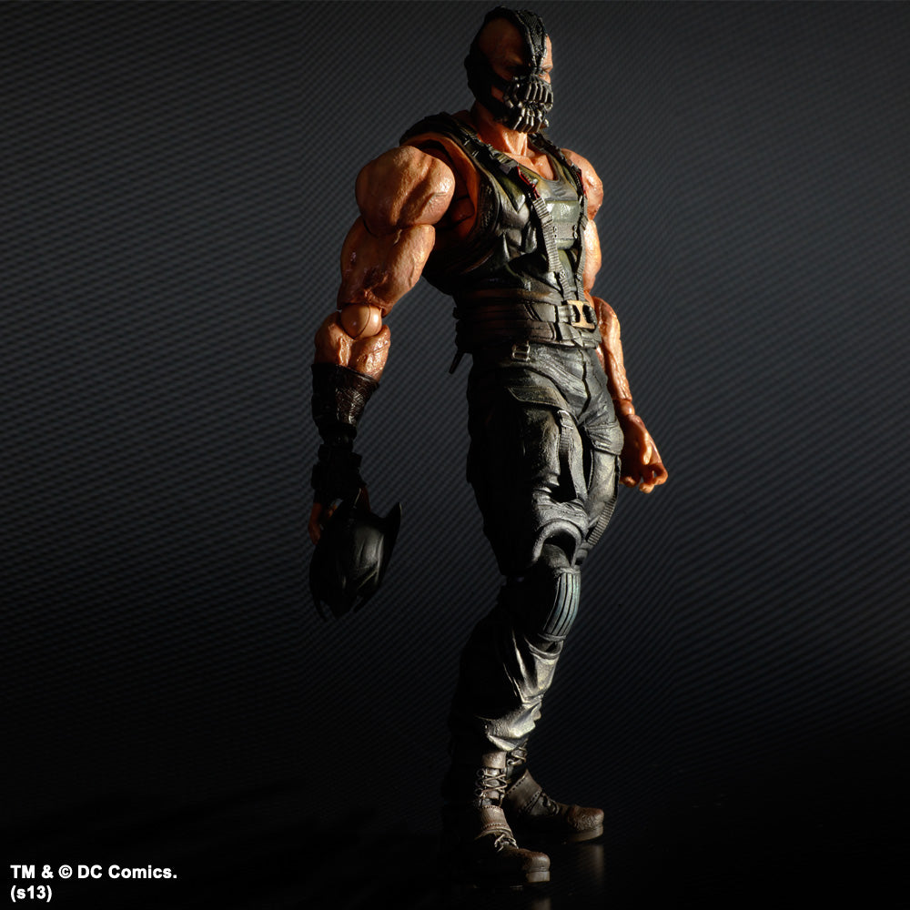 DC Comics Batman The Dark Knight Rises Trilogy Bane Play Arts Kai Action Figure Collectible Toy - Perfect for Display, Cosplay and DC Fans Collection