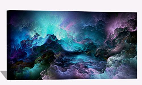 Glowing Clouds Abstract