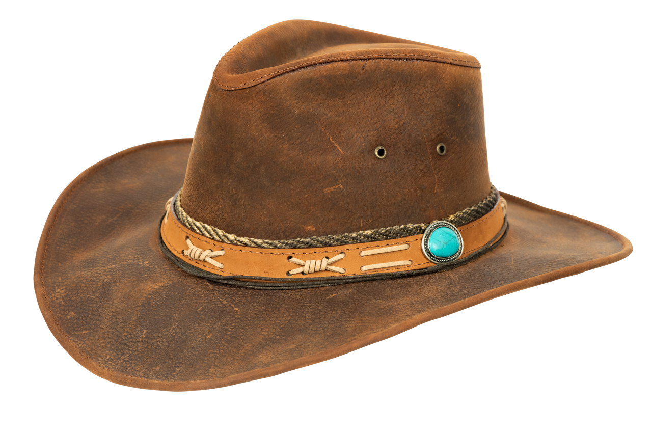 Bullhide Savage Love Leather Hat for Men & Women - Premium Cowhide Western Cowboy Hat for Outdoor, Rodeo, and Country Fashion