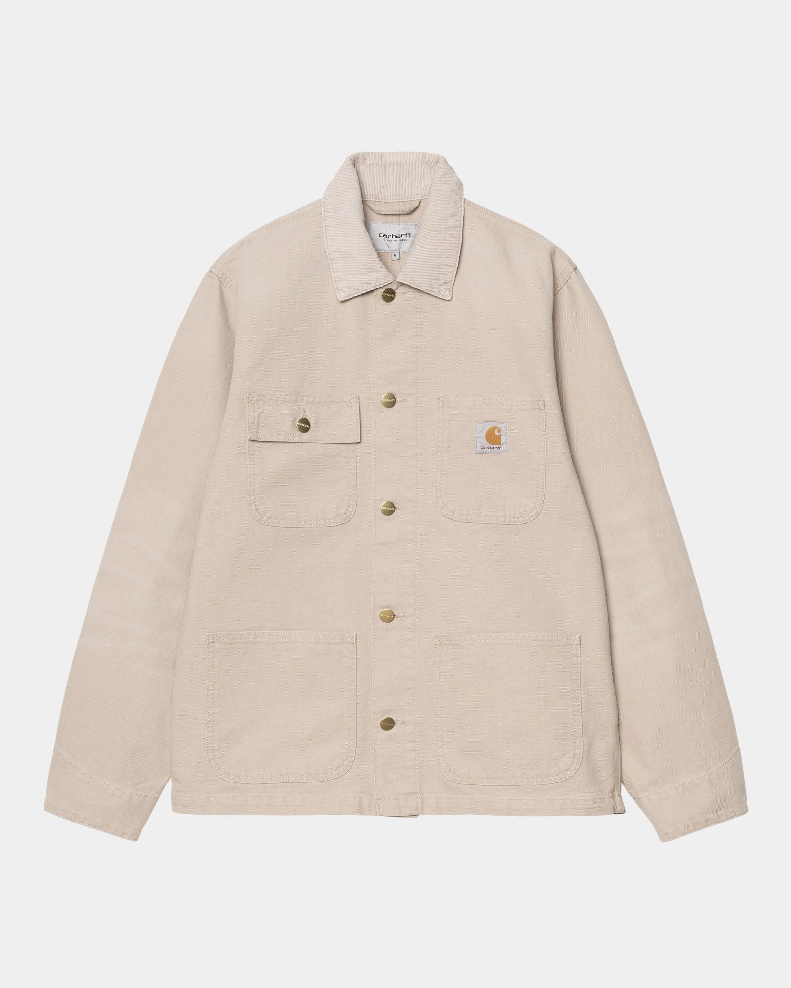 Michigan Spring Coat - Stone Canvas Jacket in Dusky Beige | Water-Resistant Lightweight Outerwear for Women | Perfect for Hiking, Travel & Everyday Wear