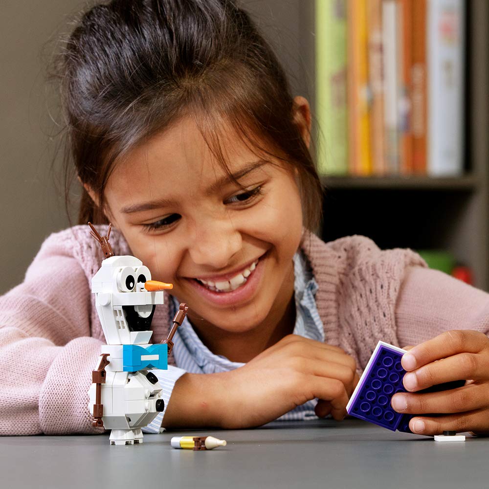 LEGO Disney Frozen II Olaf 41169 Building Kit - 122 Piece Snowman Toy Figure for Kids Ages 6+, Perfect for Birthday Gifts, Christmas Presents & Frozen Themed Playtime