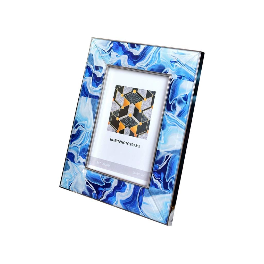 7 Inch Picture Frame - Real Glass 5x7 Photo Frame for Tabletop Display | Friends Gifts & Home Decor