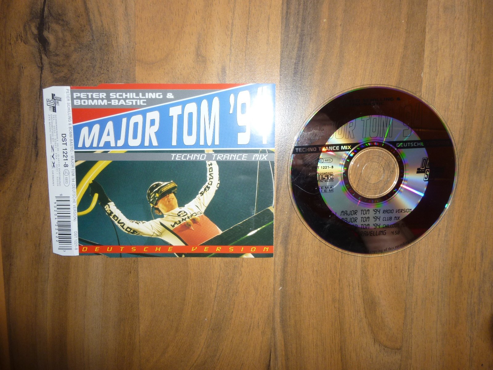 Peter Schilling & Bommbastic - Major Tom '94 (German Version) - Dance Street - DST 1221-8 | 90s Euro Dance Music for Parties & Nostalgic Vibes