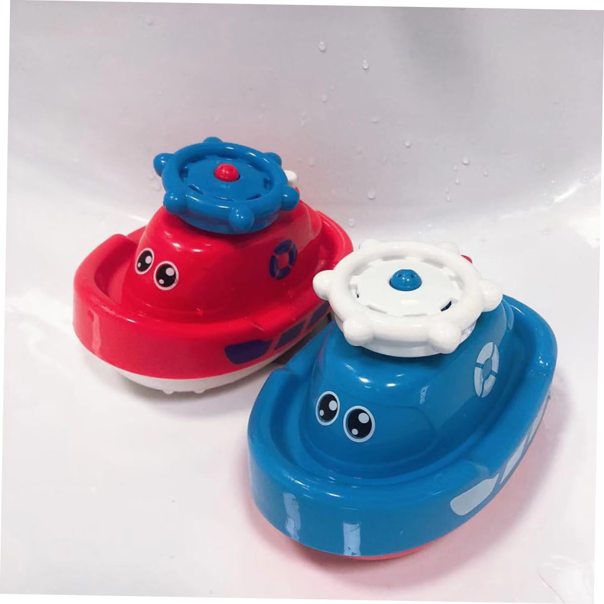 VICASKY 1pc Submarine Bath Toy for Kids - Fun Water Spraying Bathtub Toy, Red - Perfect for Toddler Bath Time & Sensory Play