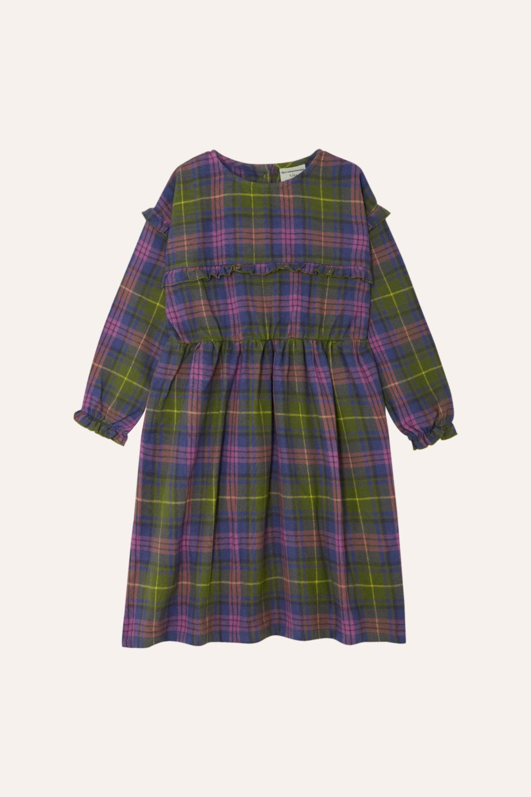 Colorful Checkered Kids Dress for Girls - Perfect for Outdoor Play, Birthday Parties & Family Gatherings
