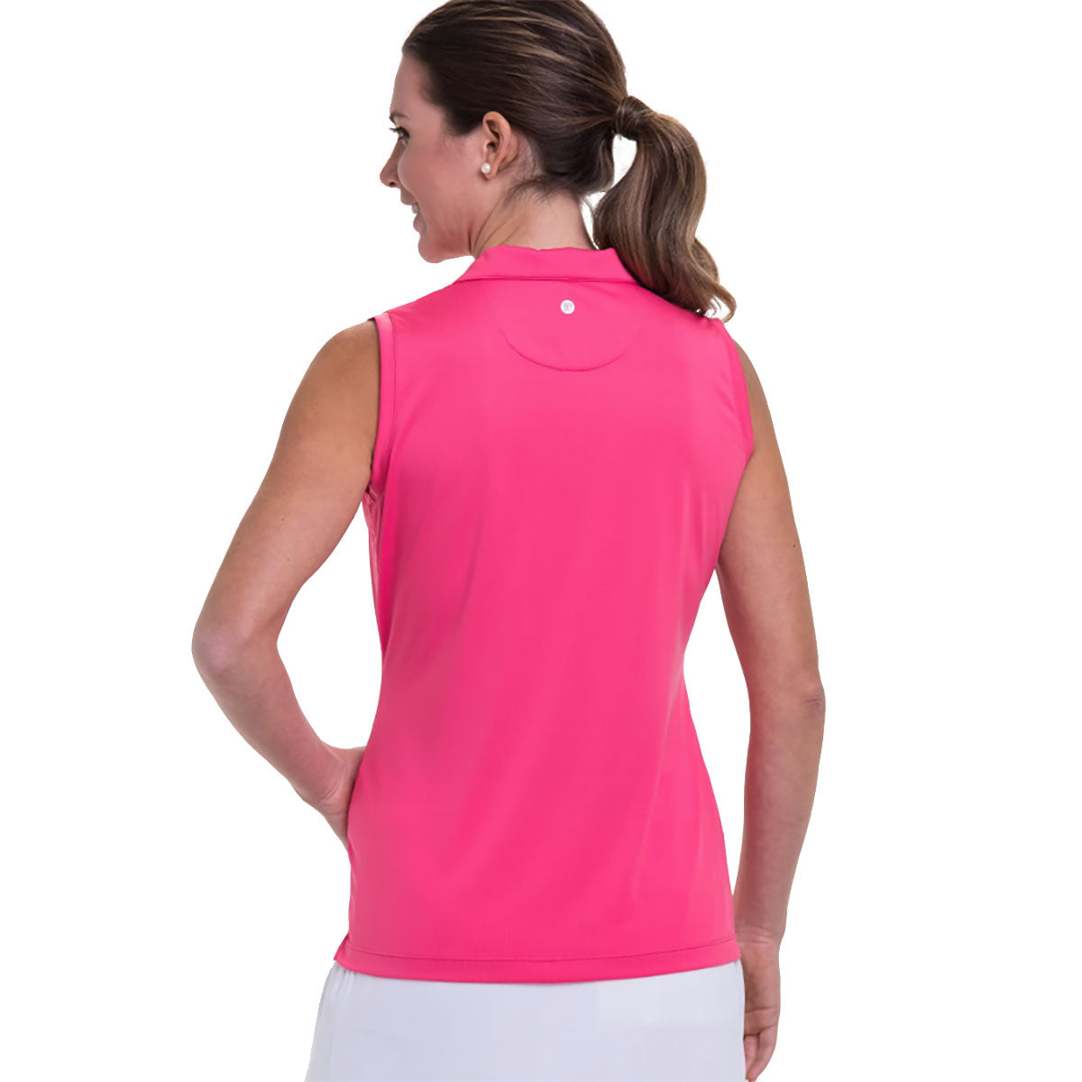EP New York Convertible Mock Zip Women's Golf Polo Shirt - Breathable & Stylish for Golf, Tennis & Casual Wear