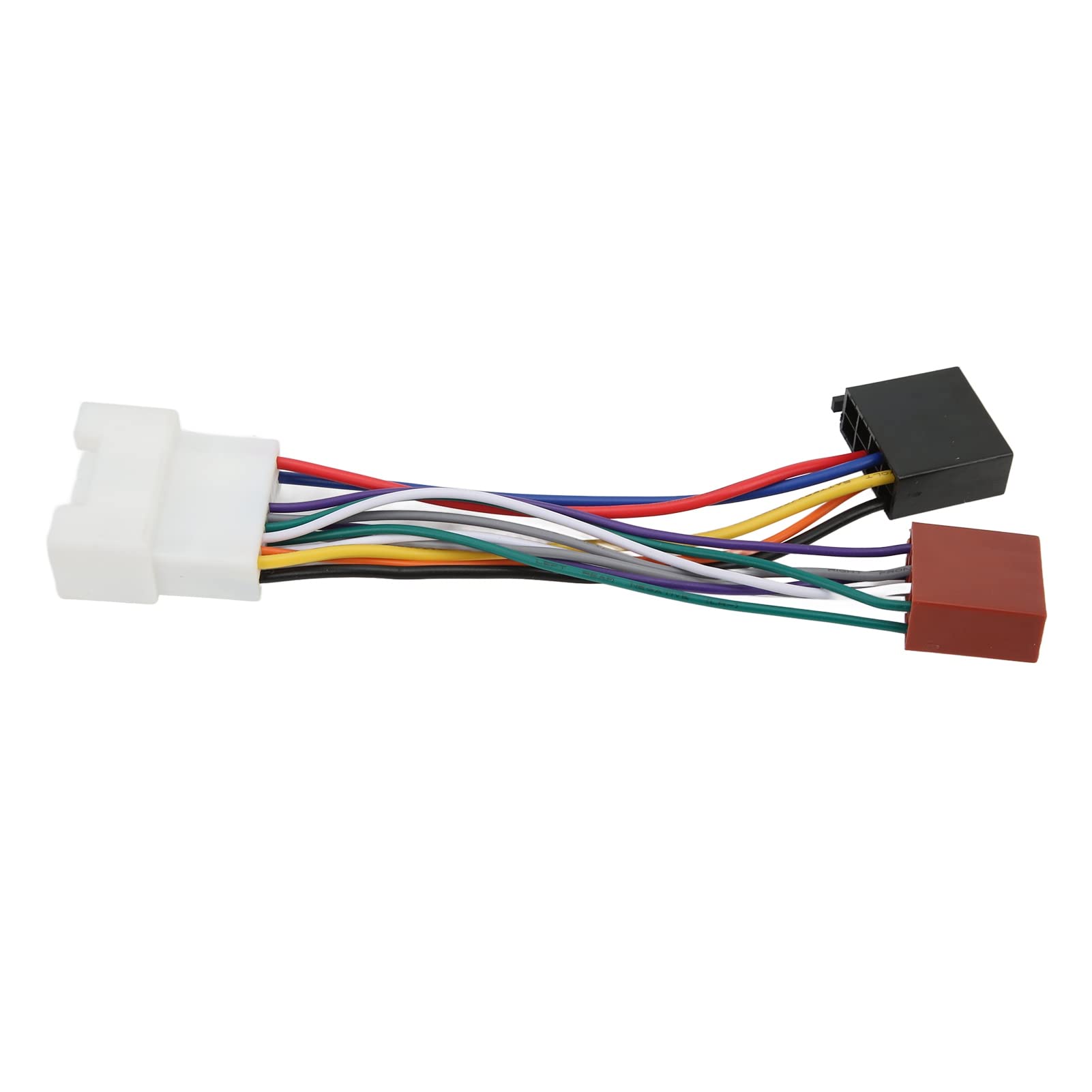 Aramox ISO Radio Harness Adapter - ABS Replacement for Mitsubishi Outlander & Yishen - Car Audio Wiring Connector for Easy Stereo Installation & Upgrade
