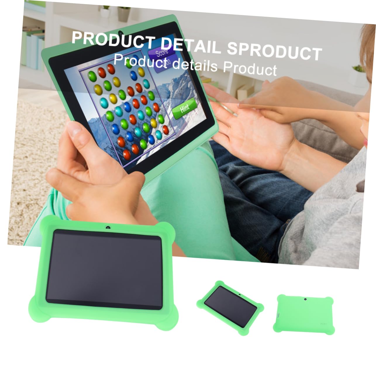 Mikikit 2-Pack Kids Tablet with WiFi - 7 Inch Educational Learning Pad for Children Ages 3-10 | Perfect for Homeschooling, Travel & Interactive Playtime