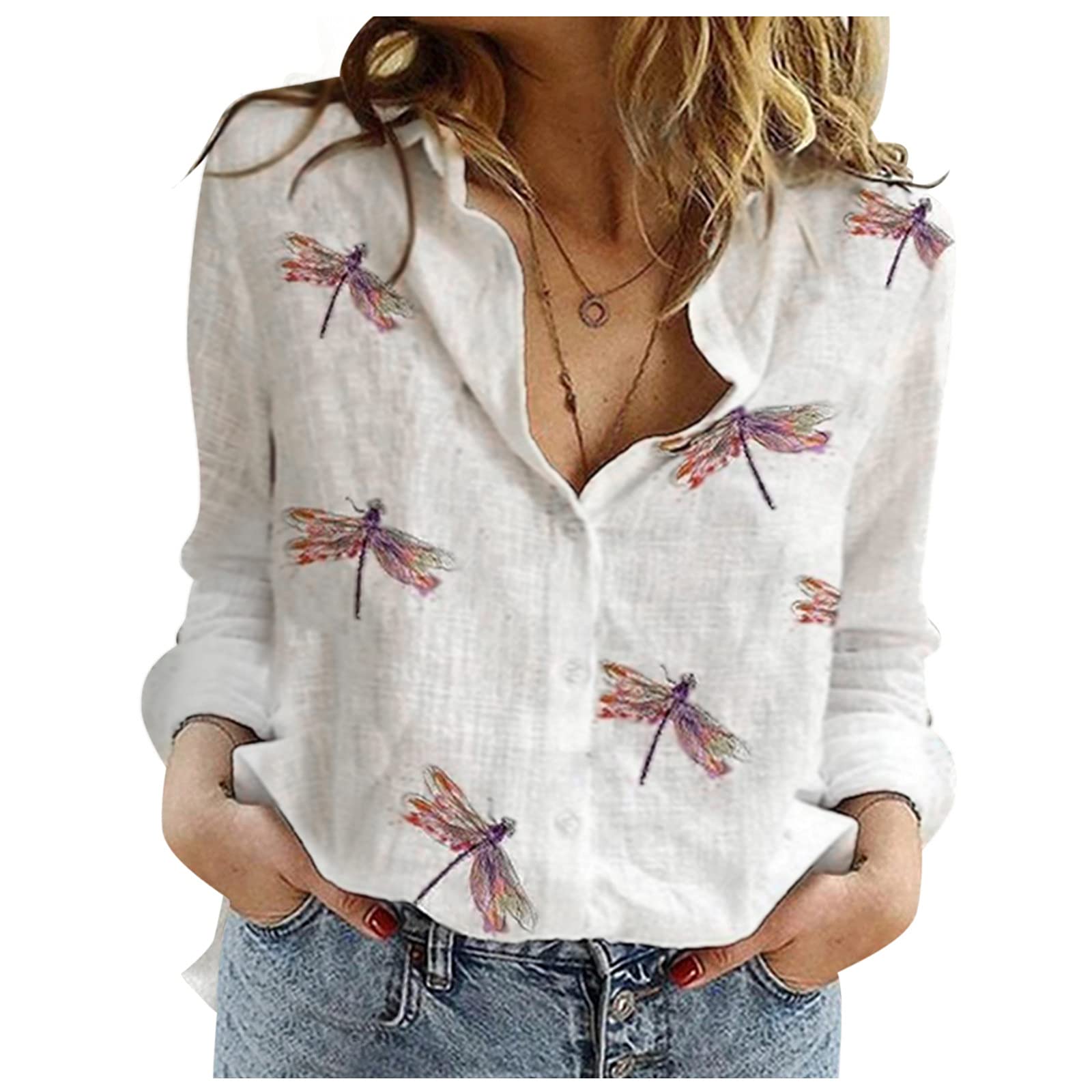Elegant Floral Print Long Sleeve Party Dresses for Women - Sexy Collar Shirt Tops for Holiday, Wedding & Special Occasions