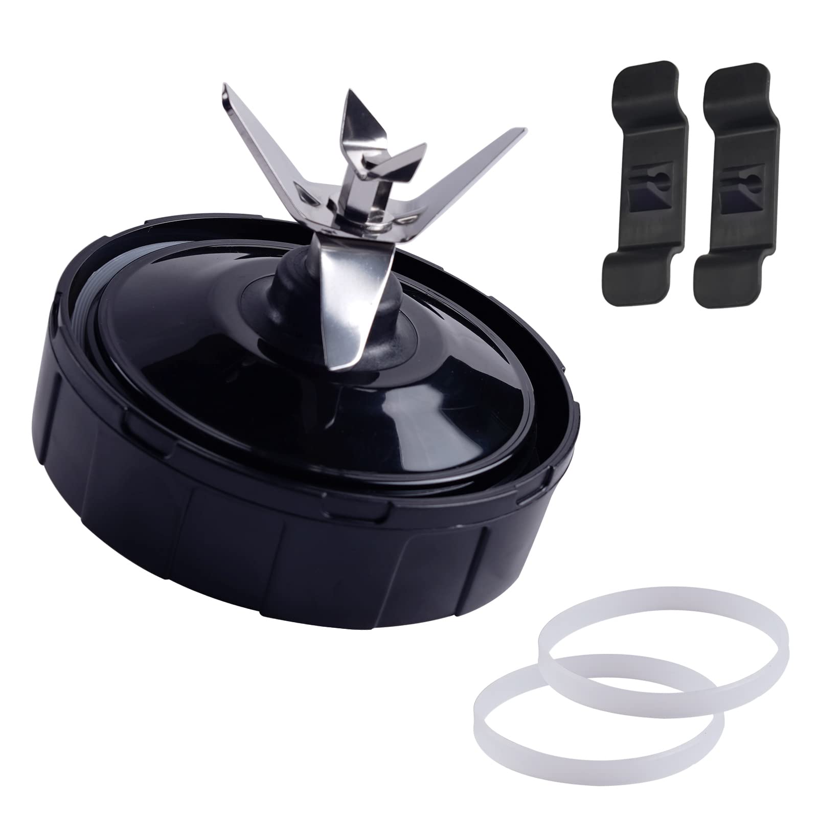 Ninja Blender Replacement Parts - 7-Fin Blender Blade Assembly for Nutri Ninja Auto iQ - Durable Stainless Steel Blades - Perfect for Smoothies, Juices & Food Prep