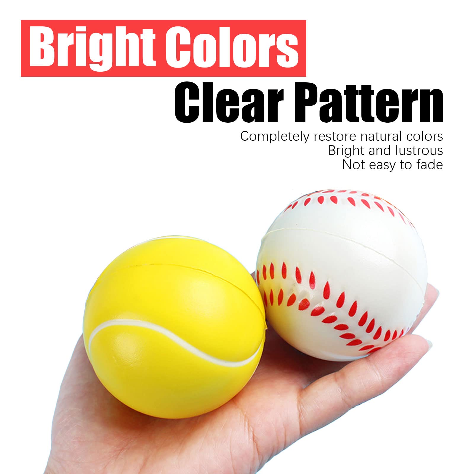 GKK 12 Pack Soft Foam Baseballs for Youth & Teen Players - Safe Training Balls for Hitting Practice, Indoor & Outdoor Games - Perfect for Backyard, School PE, and Baseball Drills